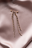 Boucle d'Oreille Or-Rose séchée UK934