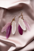 Boucle d'Oreille Lavande UK944