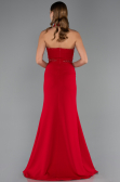 Robe de Soirée Longue Rouge ABU5476