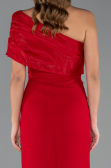 Robe de Cérémonie Midi Rouge ABK2337