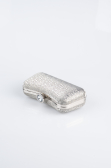 Sac de Soirée Luxe A motifs Platine SH855