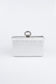 Sac de Soirée Luxe A motifs Argent SH858