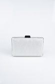Sac de Soirée Luxe A motifs Argent SH859