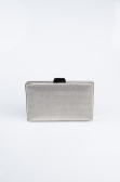 Sac de Soirée Luxe A motifs Platine SH859
