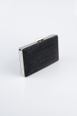 Sac de Soirée Luxe A motifs Noir SH859