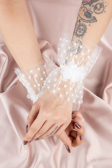Gants de Mariage Blanc SD1200