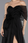Robe de Soirée Longue Noir ABU5528