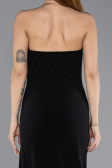 Robe De Soirée Midi Noir ABK2495