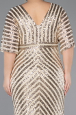 Robe De Soirée Grande Taille Longue Vison ABU2309
