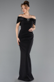 Robe De Soirée Midi Noir ABK2501