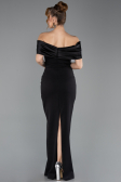 Robe De Soirée Midi Noir ABK2501