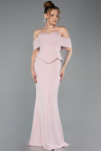 Robe de Soirée Longue Poudre ABU5559