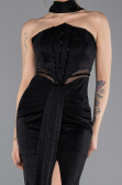 Robe de Soirée Longue Noir ABU5560