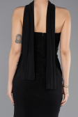 Robe de Soirée Longue Noir ABU5561