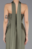 Robe de Soirée Longue Kaki ABU5564