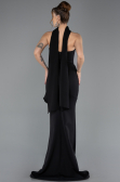 Robe Queue de Poisson Longue Noir ABU5566
