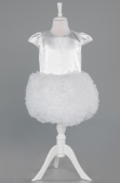 Robe de Soirée Enfants Courte Blanc ABK2502