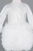 Robe de Soirée Enfants Courte Blanc ABK2503