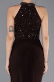 Robe de Soirée Longue Brun ABU5593