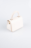 Sac De Soirée Luxe Cuir Nude KC264