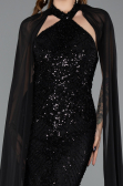 Robe de Soirée Longue Noir ABU5595