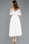 Tenue de Soirée Midi Blanc ABK2523