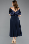 Tenue de Soirée Midi Bleu Marine ABK2523