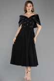 Tenue de Soirée Midi Noir ABK2523