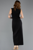 Robe De Soirée Courte Noir T2563