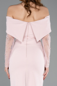 Robe de Cérémonie Midi Poudre ABK2522
