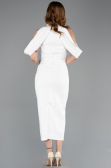 Tenue de Soirée Midi Blanc ABK2517