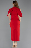 Tenue de Soirée Midi Rouge ABK2517