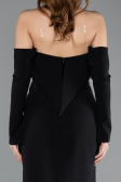 Robe de Soirée Longue Noir ABU5629