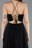 Robe de Soirée Longue Noir ABU5632