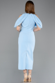 Tenue de Soirée Midi Bleu clair ABK2517