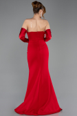 Robe De Soirée Longue Rouge ABU4398