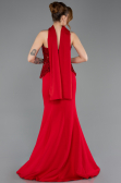 Robe Queue de Poisson Longue Rouge ABU5704