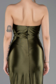 Robe de Soirée Longue Kaki ABU5707