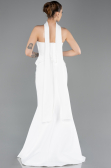 Robe de Soirée Longue Blanc ABU5735