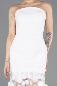 Robe de Soirée Longue Blanc ABU5635