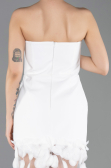 Robe de Soirée Longue Blanc ABU5635
