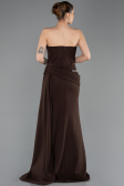 Robe de Soirée Longue Brun ABU5737