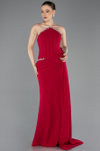 Robe de Soirée Longue Fuchsia foncé ABU5737
