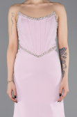 Robe de Soirée Longue Poudre ABU5747