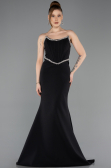 Robe de Soirée Longue Noir ABU5747
