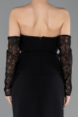 Robe de Cérémonie Midi Noir ABK2539
