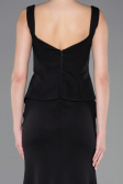 Robe Queue de Poisson Longue Noir ABU5768