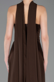 Robe de Soirée Longue Brun ABU5769