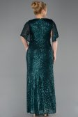 Robe De Soirée Grande Taille Longue Émeraude ABU5837