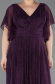 Robe De Soirée Grande Taille Longue Violet ABU5323